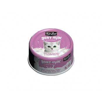 Kit Cat Goatmilk Gourment Tuna and Crab in Gravy White Meat (Dog/ Cat Wet Food)