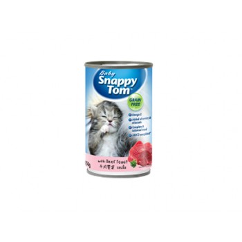 Snappy Tom Beef Feast (Kitten Wet Food)