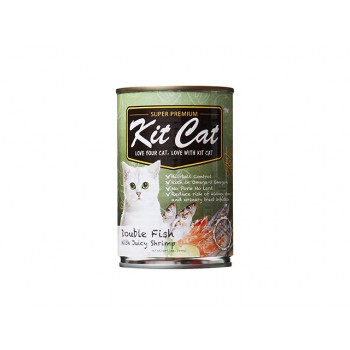 Kit Cat Ocean Fish with Shrimp (Cat Wet Food)