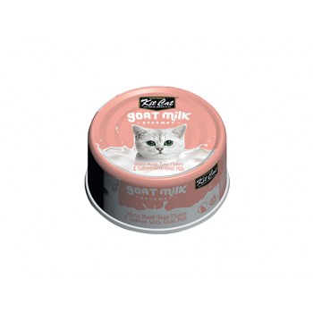 Kit Cat Goatmilk Gourment Tuna and Salmon in Gravy White Meat (Dog/ Cat Wet Food)