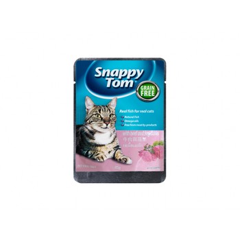 Snappy Tom Pouch With Beef and Vegetables (Cat Wet Food)