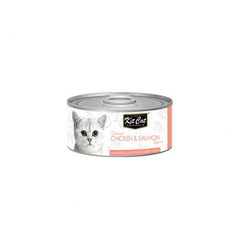 Kit Cat Deboned Chicken and Salmon Topper (Cat Wet Food)