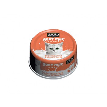 Kit Cat Goatmilk Gourment Chicken and Salmon in Gravy-Boneless (Dog/ Cat Wet Food)