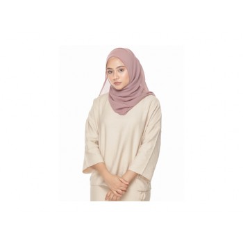 Tattiya Aesya Shawl Pinkish Brown