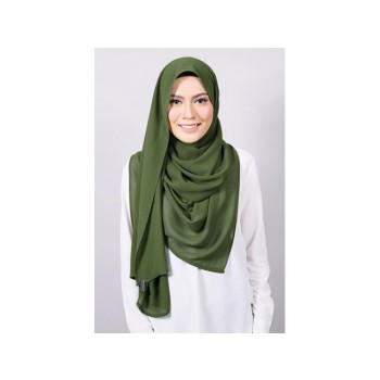 Shawlbyvsnow Plain Machine Rolled Bronze Green