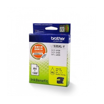 Brother LC535XL Yellow Ink Cartridges