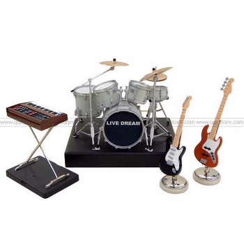 Desktop Live Band Stage - Rock Band Set