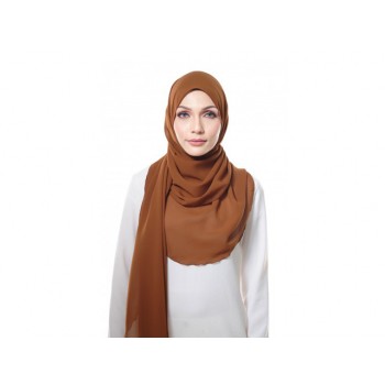 Shawlbyvsnow Essential Scarf Basic Chestnut