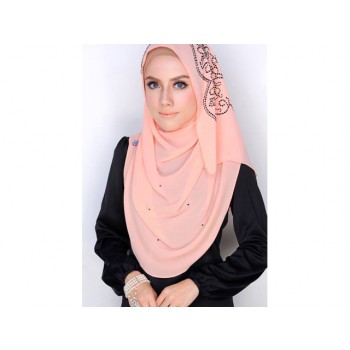 Shawlbyvsnow Crystallite Deep Peach