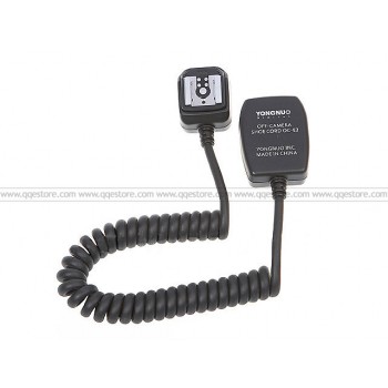 Off Camera Shoe Cord for Canon
