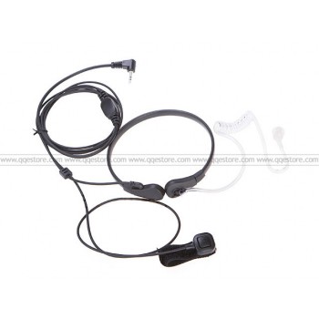 The Professional Headset - Throat-Vibration Speaker/Mic + PTT Fi