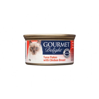 Gourmet Delight Tuna Flakes with Chicken Breast (Cat Wet Food)