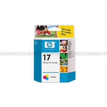 HP 17 Tri-color Inkjet Print Cartridge