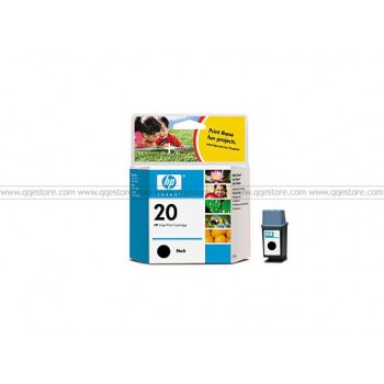 HP 20 Black Inkjet Print Cartridge