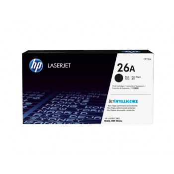 HP 26A Black LaserJet Toner Cartridge