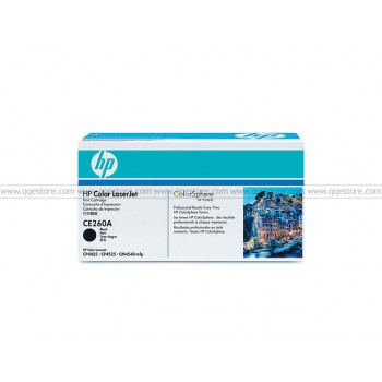 HP Color LaserJet CE260A Black Print Cartridges
