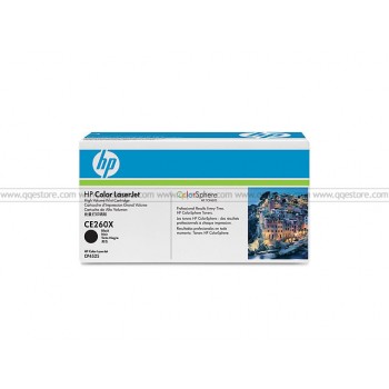 HP Color LaserJet CE260X Black Print Cartridges