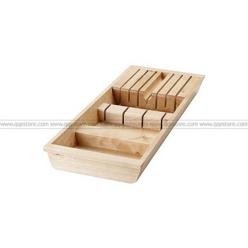 IKEA RATIONELL Knife Tray Solid Birch