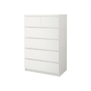 IKEA MALM Chest Of 6 Drawers