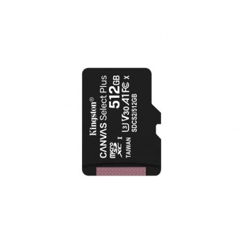 Kingston MicroSD Card Canvas Select Plus 512GB