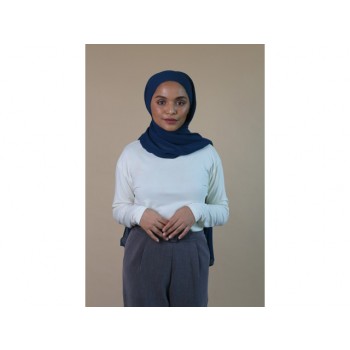 Medina Shawl in Teal Blue