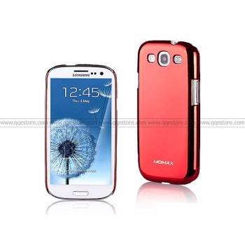 Momax Ultra Thin Case for Samsung i9300 Galaxy S III - Red