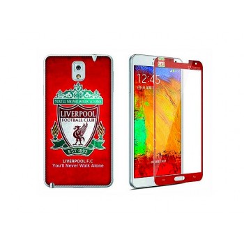 Newmond Liverpool Crystal Premium Tempered Glass Protector for Samsung Galaxy Note 3