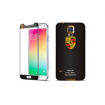 Newmond Porsche Crystal Premium Tempered Glass Protector for Samsung Galaxy S5
