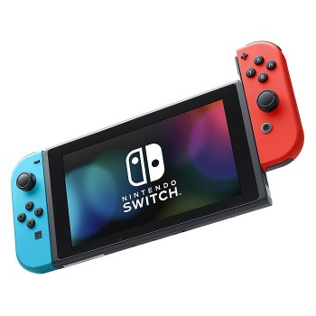 Nintendo Switch with Neon Blue and Neon Red Joy-Con Version 2