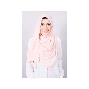 Shawlbyvsnow Plain Machine Rolled Pearl Blush