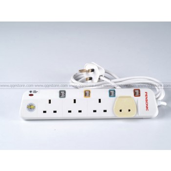 Pensonic Surge Protection Trailing Socket (3 Gang)