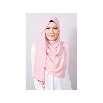 Shawlbyvsnow Plain Machine Rolled Rose Cloud