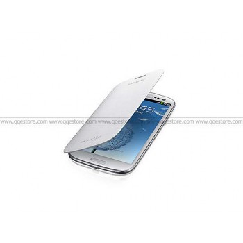 Samsung i9300 Galaxy S III Flip Cover  - Marble White