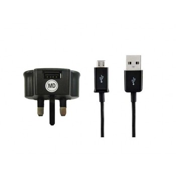 Samsung Travel Charger ETA0U70XBE with USB Cable 
