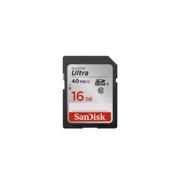 Sandisk 16GB Ultra 40MB/s SDHC (Class 10) Memory Card