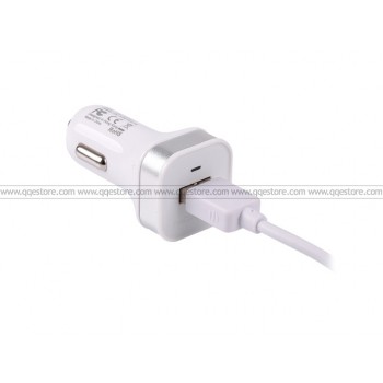 Momax XC Single USB Car Charger For iPad With MFI Cable