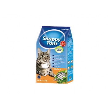 Snappy Tom Mackerel (Cat Dry Food)