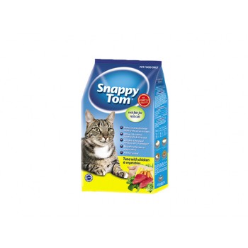 Snappy Tom Tuna, Chicken & Vegetables (Cat Dry Food) 8kg