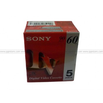 Sony Mini DV Premium Camcorder Tape - 5 Packs
