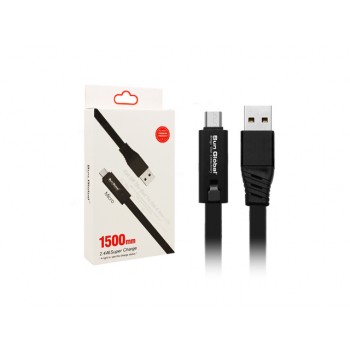 Sun Global Cut Off 2.4A Cable Micro USB SGC98