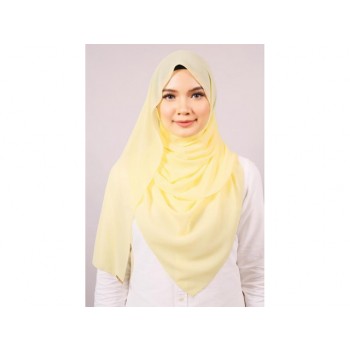 Shawlbyvsnow Plain Eyelash Tender Yellow