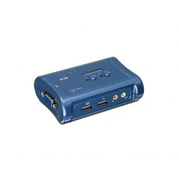 Trendnet 2-Port USB KVM Switch Kit W/Audio TK-209K 