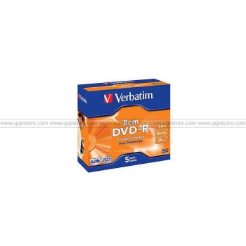 Verbatim DVD-R 4X 8CM AZO/HARD COAT (5 Jewel Pack)