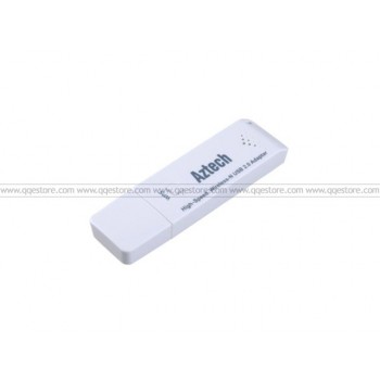 Aztech 300Mbps Wireless-N USB 2.0 Adaptor