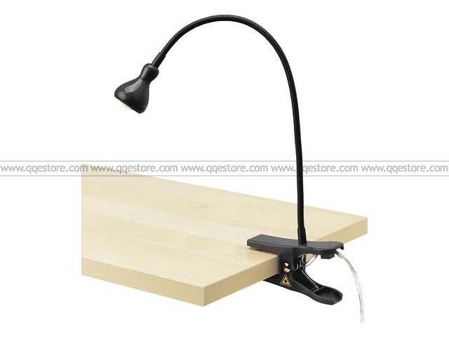 IKEA JANSJO LED Clamp Spotlight Black