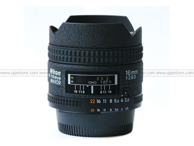 nikon 16mm f 2 8d af fisheye nikkor camera camcorders
