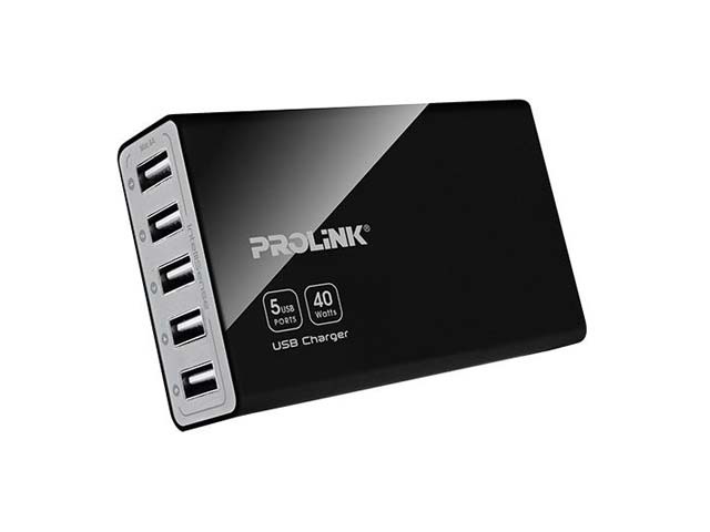 Prolink 5 Port Usb Charger With Intellisense Pcu5081 Usb Products Gadgets Pc Peripherals Accessories Computers Peripherals