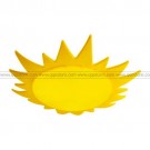 IKEA SMILA Sol Yellow Ceiling Lamp