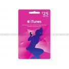 Apple iTunes Gift Card US$25.00
