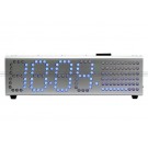 Cyber Aluminium LED Clock